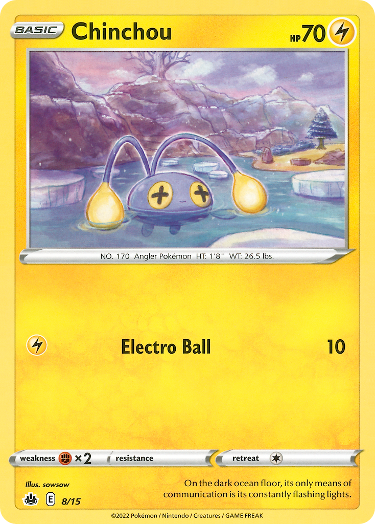 McDonald’s Match Battle Chinchou #8